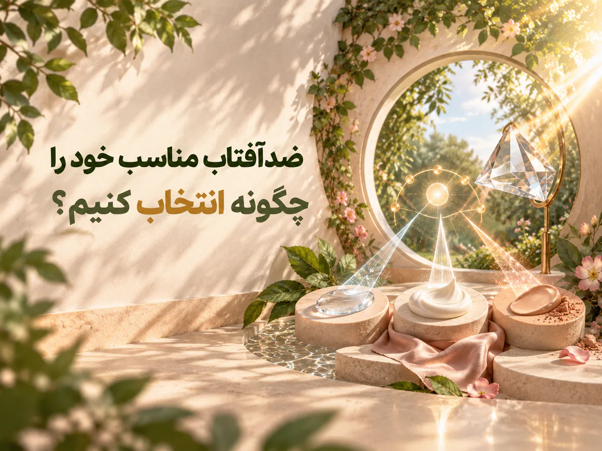 ضدآفتاب مناسب خود را چگونه انتخاب کنیم؟