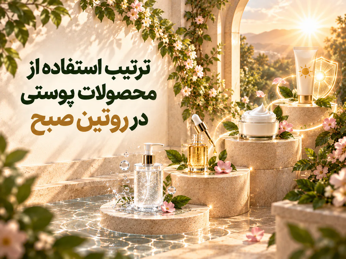 روتین پوستی صبح به چه ترتیبی انجام میشود؟