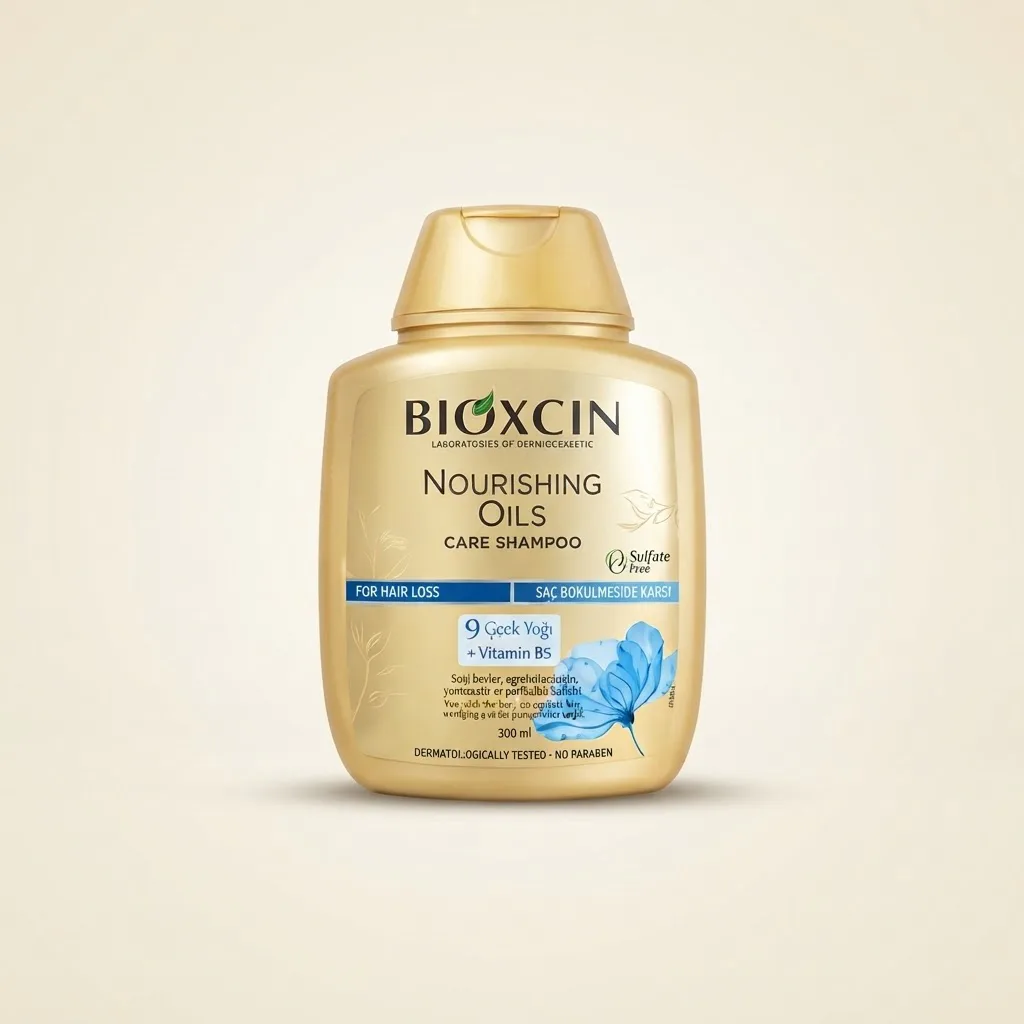 شامپو تقویتکننده و ترمیمکننده مو بیوکسین مدل Nourishing Oils Care حجم 300 میلیلیتر، مناسب انواع مو