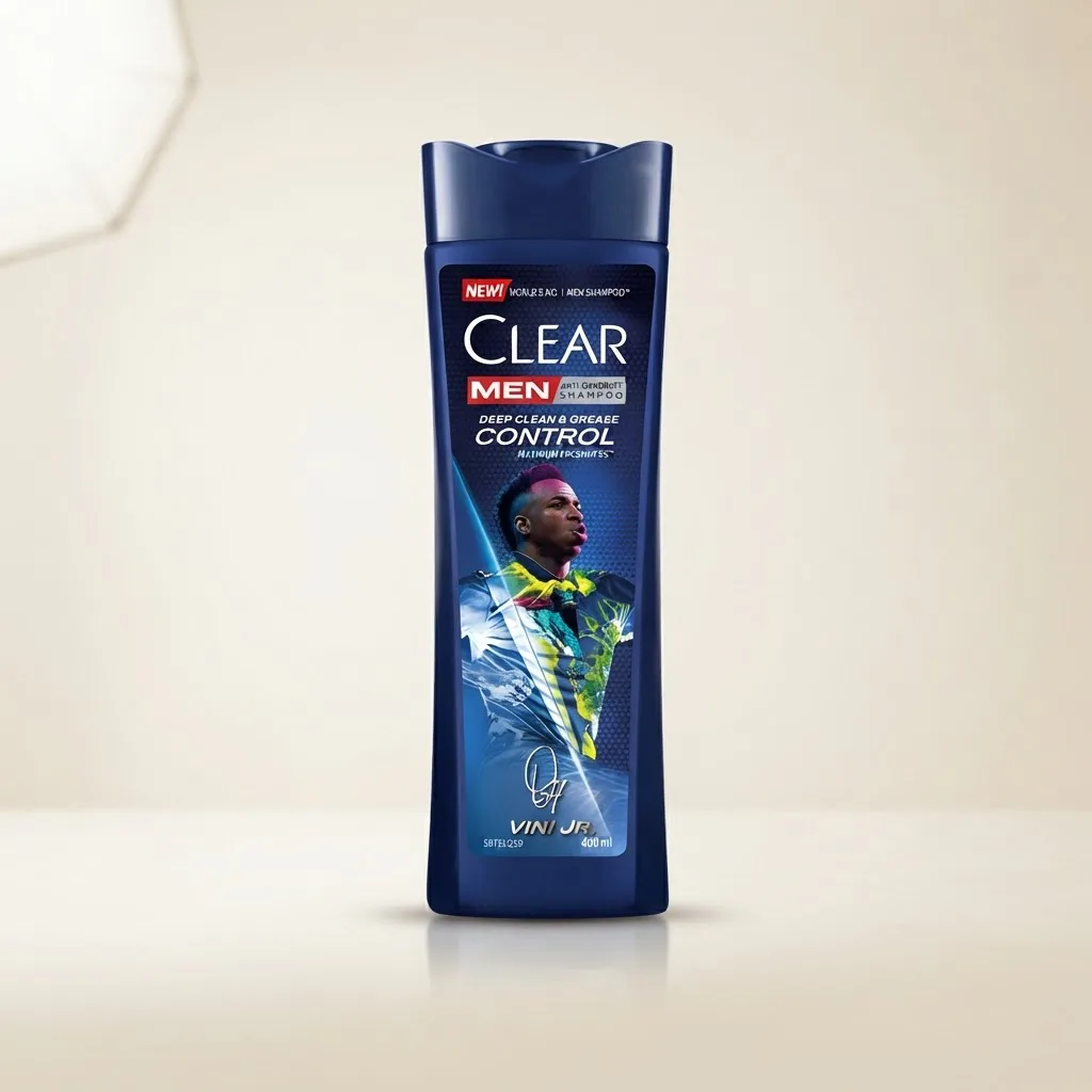 شامپو مو کلیر مدل Deep Clean And Grease Control مناسب برای موهای چرب و دارای شوره حجم 400 میلی لیتر