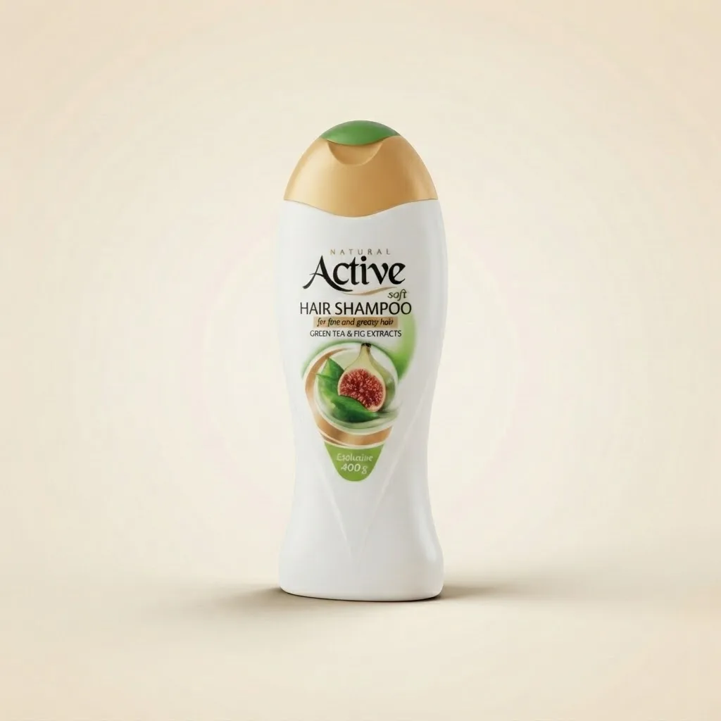 شامپو مو اکتیو مدل Fig Extract حجم 400 میلی‌لیتر، حاوی عصاره انجیر